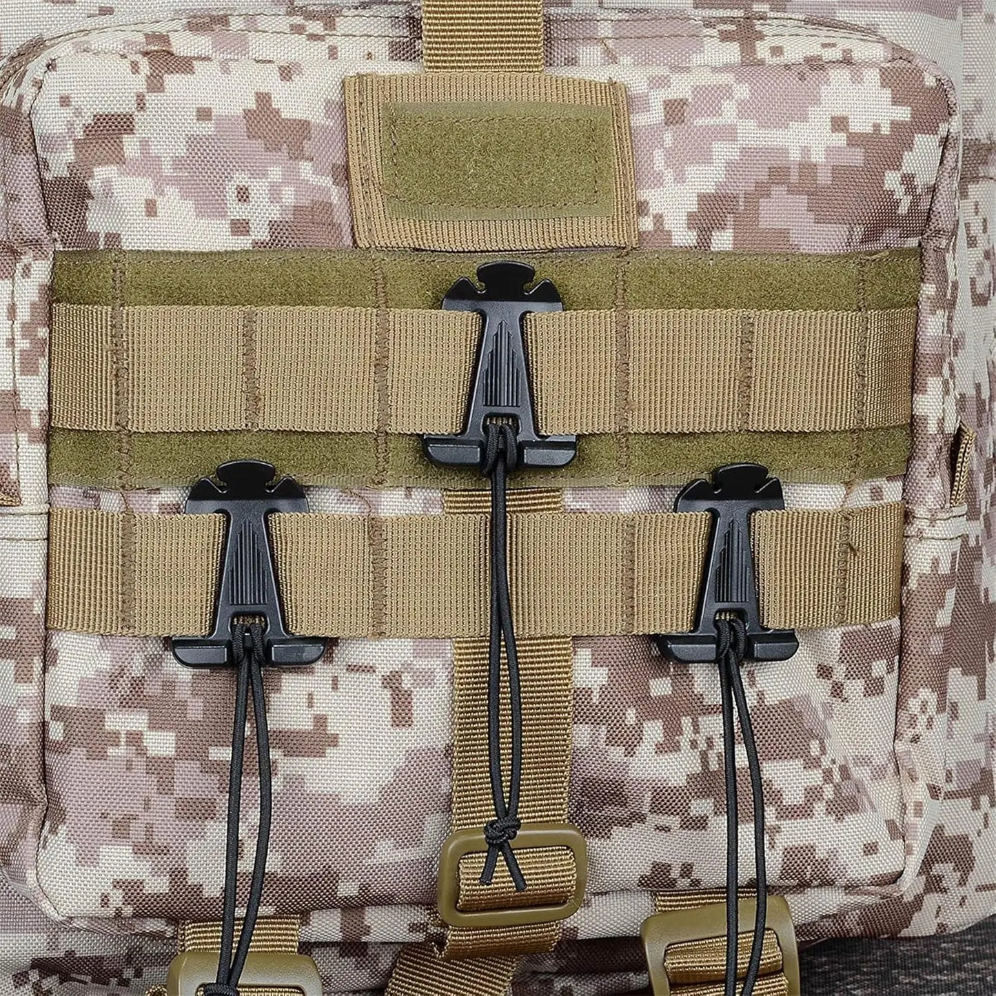 10pcs Molle Attachment Clips