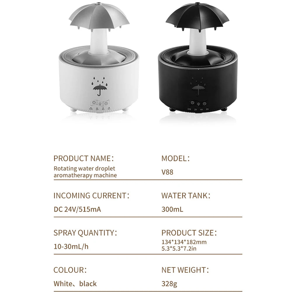 Magic Raindrop Humidifier Lamp
